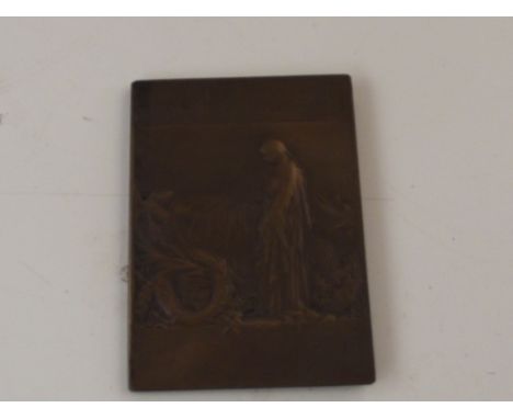 Bronze medal commemorating the funeral of President Sadi Carnot