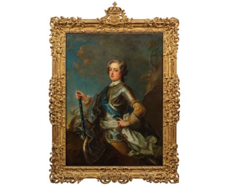 Jean-Baptiste van Loo (1684 Aix-en-Provence -1745 ebenda)Porträt Ludwig XV. als König von Frankreich und Navarra Das künstler