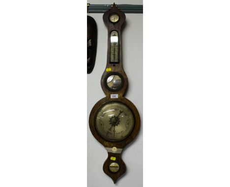ROSEWOOD BANJO BAROMETER