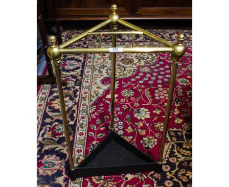 BRASS & CAST CORNER STICK STAND