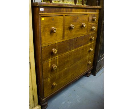 VICTORIAN MAHOGANY SCOTCH CHEST