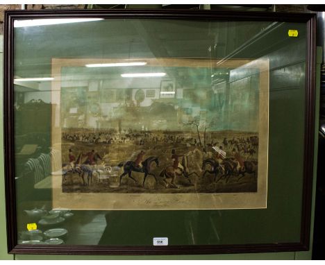 HUNTING PRINT (ENGRAVED BY LEWIS)