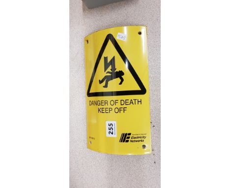 ENAMEL SIGN