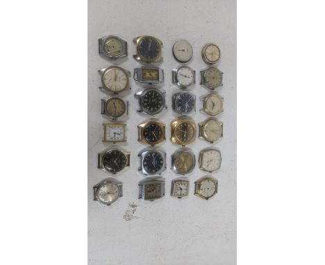 A collection of 1930s and later gent's and some ladies wristwatches to include gent's Oris Black dial hand-winding example, a