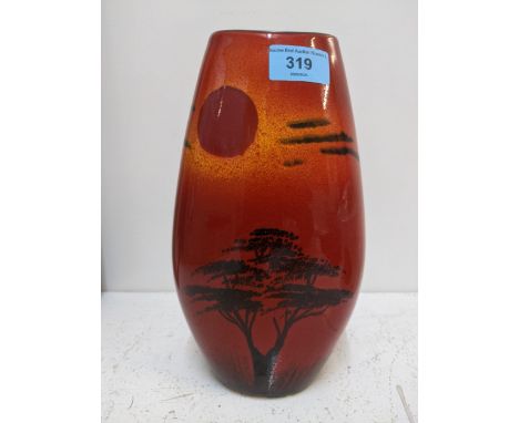 A contemporary Poole pottery Manhattan African Sky pattern vase, 26cm highLocation:If there is no condition report shown, ple