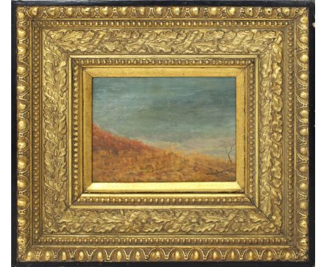 Mednyanszky (um 1918) Stilisierte Landschaftsdarstellung. Öl/Karton, re. u sign. und dat 1918. Ca. 18,5x 24 cm. R.