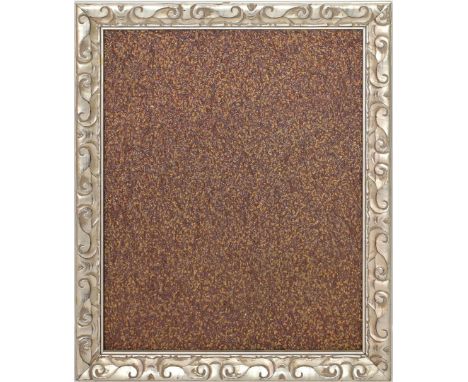 Unbekannter Maler (20. Jh.) Abstrakte Komposition. Öl/Lwd./Platte, verso bez. "Milton Resnick". Ca. 50,5x 40,5 cm. R.
