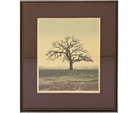 Sanders, Bob (geb. 1945 England) "Solitude", so mit Bleistift betitelt, Ex. 24/70 und sign. Farblithographie. 43x 35 cm. PP.,