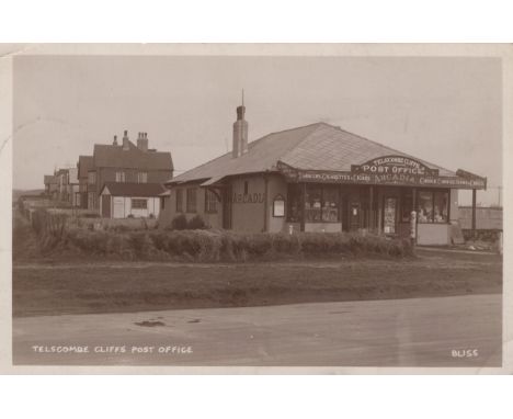 TELSCOMBE. A collection of approximately 58 postcards of Telscombe, East Sussex, including photographic postcards titled 'Tel