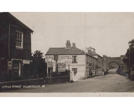 PULBOROUGH. A collection of approximately 52 postcards of Pulborough, West Sussex, including photographic postcards titled 'S