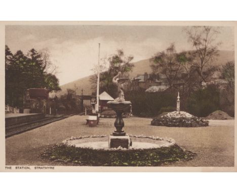A large collection of postcards in 22 albums, the majority relating to railways, including locomotives, Dalkeiths and modern 