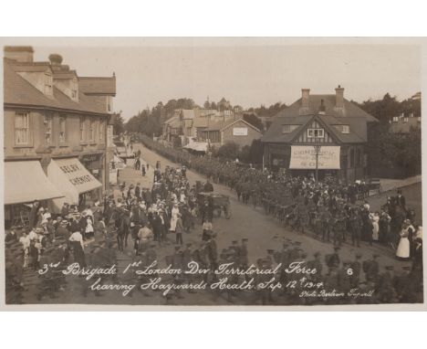 HAYWARDS HEATH. A collection of approximately 51 postcards of Haywards Heath and its West Sussex environs, including photogra