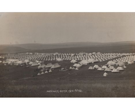PATCHAM. A collection of approximately 57 postcards of Patcham, East Sussex, including photographic postcards titled 'Bird's 