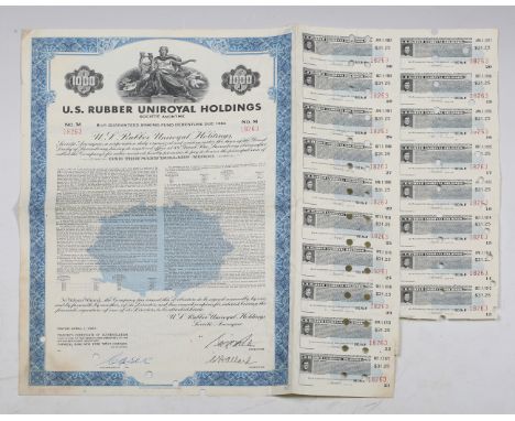 SHARE CERTIFICATES. A collection of approximately 47 American, Chinese and Russian share certificates (none with coupons), to