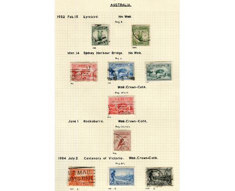 An Australia stamp collection in twenty-nine albums and stock books from 1913-2021 mint and used including 1932 Sydney bridge