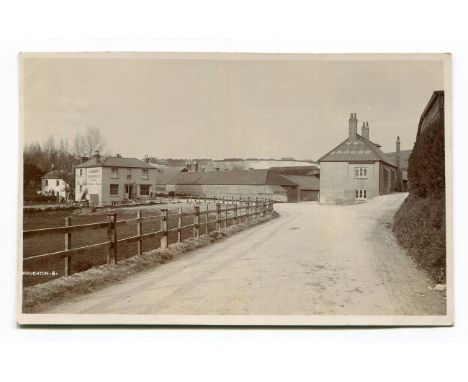 AMBERLEY &amp; HOUGHTON. A collection of approximately 83 postcards of Amberley and Houghton, West Sussex, including photogra