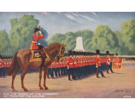 A large collection of postcards published by Valentines in 14 albums, the majority artist topographical views, including post