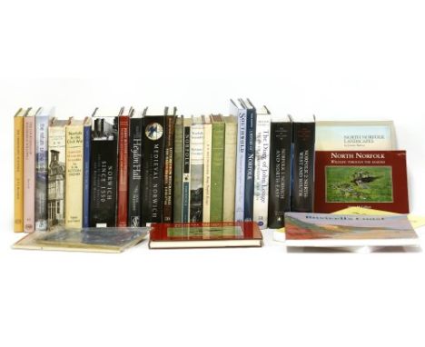NORFOLK &amp; SUFFOLK: Quantity, including: Rawcliffe, C &amp; Wilson, R: Medieval Norwich. Hambledon, 2004, 1st. McCALLUM, J