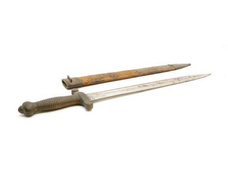 A French 1831 pattern short sword (Gladius), with engraved inscription and dated 1831 to one side and further inscribed and d