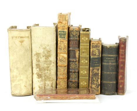 MINIATURES, ETC: 1- Calendrier de la Cour pour l'année 1829. Imprimé pour la famille royale, Doux, (1829); 237PP. Cont. full 