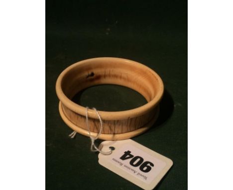 Vintage African Ivory Bangle Bracelet 