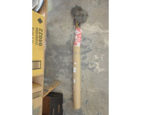 3 Long case clock pendulums.
