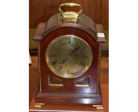 A Regency style mahogany striking table clock, early 20th century 
