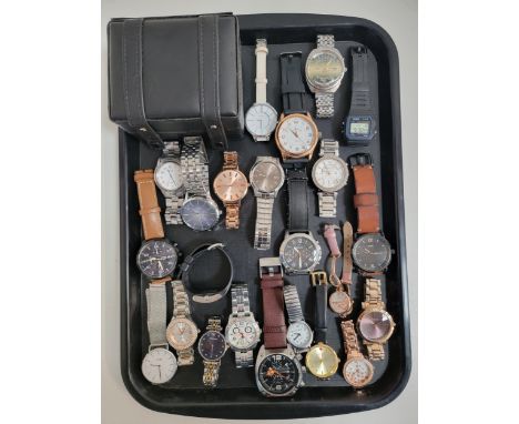 SELECTION OF LADIES AND GENTLEMEN'S WRISTWATCHESincluding Sekonda, Orient, Casio, Michael Kors, Fossil, Diesel, Lacoste, Kate