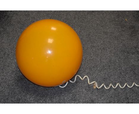 A large mid-century space-age ceiling light of circular form, h37cm