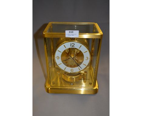 Jaeger Lecoultre Brass Cased Atmos Clock 528