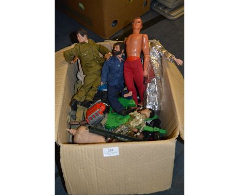 Action Man Figures with Accessories and Clothes 