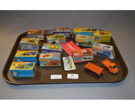 Fifteen Matchbox Diecast Model Vehicles 