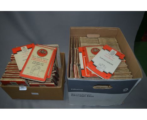 Large Quantity of Ordnance Survey Maps UK