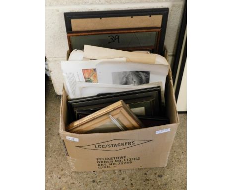 BOX OF MIXED PRINTS 