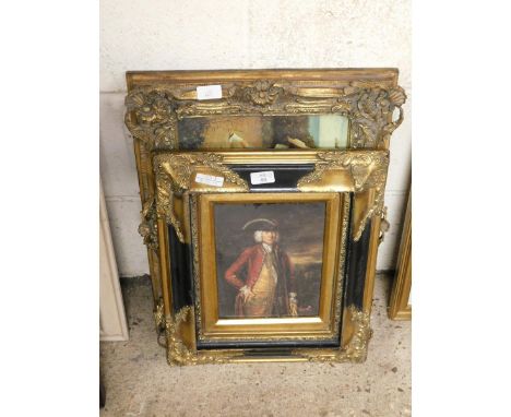 TWO GOOD QUALITY GILT FRAMED REPRODUCTION PRINTS 
