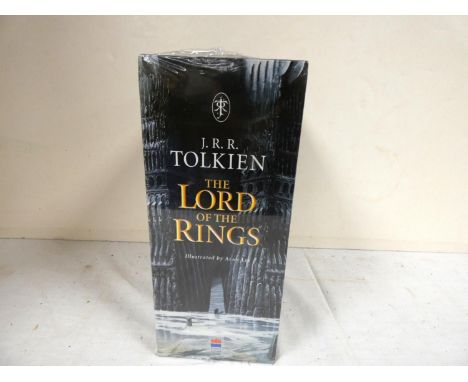 TOLKIEN J. R. R.&nbsp;&nbsp;The Lord of the Rings. 3 vols. Illus. by Alan Lee. Quarto. Orig. cloth in d.w's &amp; slip case, 