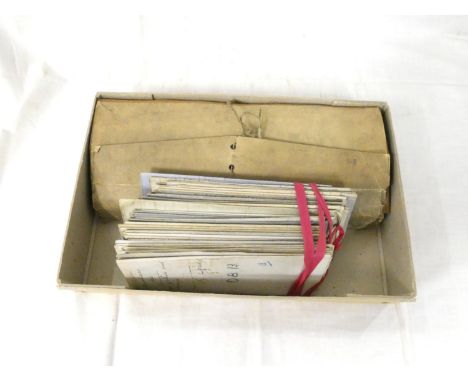 Durham Collieries.&nbsp;&nbsp;Borings &amp; Sinkings Data (A-B). 2 bundles of manuscript folded documents c.1880's.