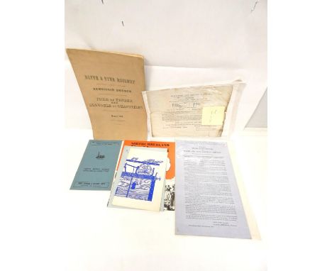 Blyth &amp; Tyne Railway.&nbsp;&nbsp;Form of Tender &amp; Schedule of Quantities for the Newbiggin Branch. Manuscript. Folio.
