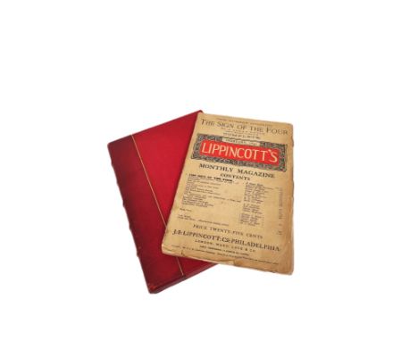 CONAN DOYLE SIR ARTHUR.&nbsp; The Sign of the Four or The Problem of the Sholtos. Lippincott`s Monthly Magazine for February 