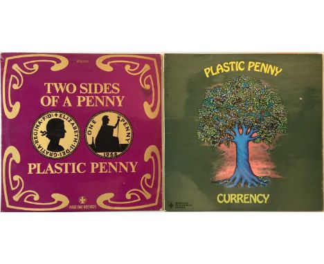 PLASTIC PENNY - ORIGINAL UK PAGE ONE LPs. The 2 x hard to find original UK studio LPs from Plastic Penny, whose band members 
