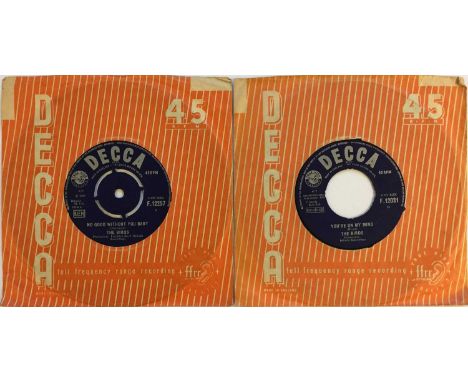THE BIRDS - ORIGINAL UK DECCA 7" RELEASES. Totally ace pack of 2 x original UK 7" from The Birds, whose lineup famously inclu