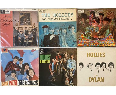 THE HOLLIES - 60s UK LP COLLECTION. Stop Right There! Here's 8 x brill UK 60s original LPs from The Hollies! Titles are Evolu