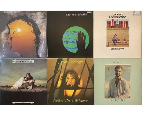 JOHN MARTYN - LP COLLECTION. Fantastic set of 12 x LPs featuring the immeasurable talent of John Martyn. Titles are London Co
