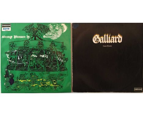 GALLIARD - ORIGINAL UK DERAM LPs. Superb set of both original UK studio LPs from Galliard on Deram. Titles are New Dawn (extr