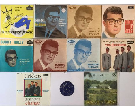 BUDDY HOLLY/CRICKETS/ROY ORBISON - EPs. Come to the Rockhouse with x11  EPs from The Big O, Buddy &amp; The Crickets. Titles 