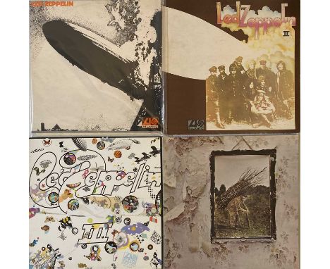 LED ZEPPELIN - 'I TO IV' LPs. Ace selection of the first 4 from Led Zep including early UK plums. Titles are I (UK plum Atlan