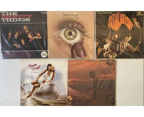 THE PRETTY THINGS - LP COLLECTION. Superb pack of 5 more essential LPs from The Pretty Things. Titles are Emotions! (Fontana 