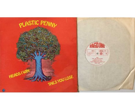 PLASTIC PENNY - HEAD I WIN - TALES YOU LOSE LP (ORIGINAL UK COPY - PAGE ONE POS 011). The scarcely seen 1970 comp from the af