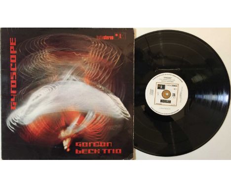 THE GORDON BECK TRIO - GYROSCOPE LP (ORIGINAL UK COPY - MORGAN MJ. 1). The scarcely seen original 1969 UK pressing LP featuri