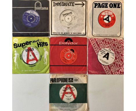 60s MOD/BEAT/POP - UK 7" RARITIES. Another top pack with 7 x killer original UK 45s. Titles are Alex Harvey - Agent 00 Soul c